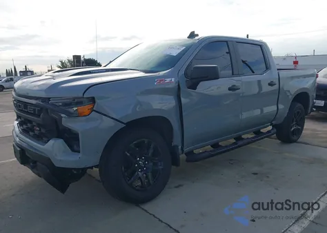 2025 Chevrolet Silverado 1500 4Wd Short Bed Custom Trail Boss from USA, damaged, VIN 3GCPKCEKXSG109438